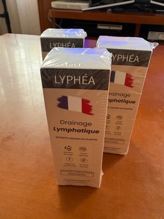 Lote 3 botes Drainage Lymphatique