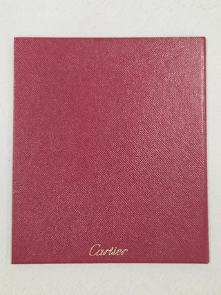 Certificato Cartier Gioielleria Oro 750