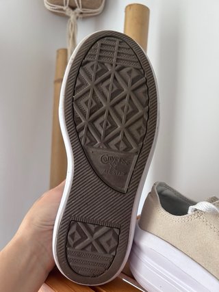 Converse baja con plataforma mujer