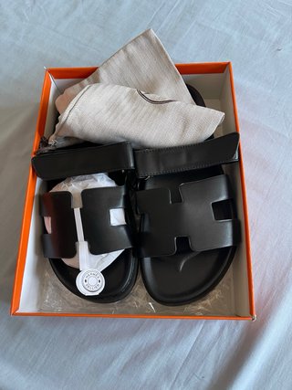 Sandali Hermes Neri
