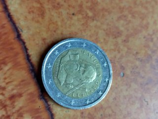 Moneta 2 Euro Galileo Italia 2014