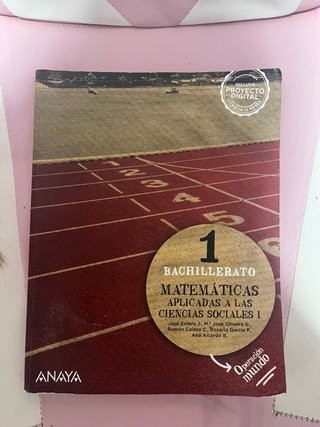 Matemáticas aplicadas a las Ciencias Sociales I...