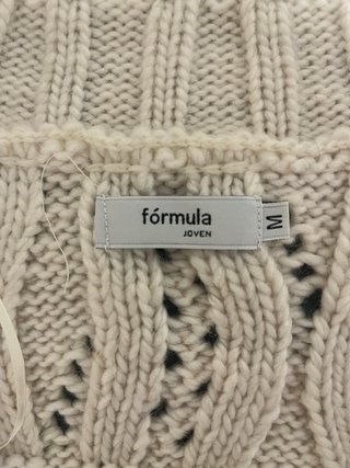Chaqueta de punto oversize para mujer