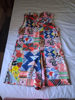 Vestido-pantalón Desigual Multicolor Patchwork