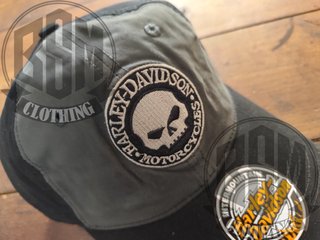Cappellino Harley Davidson skull
