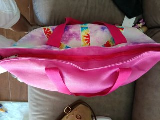 Bolso de Verano Multicolor con Símbolo de Paz