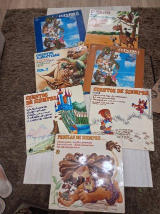 ÚLTIMA REBAJA, Colección Vinilos Cuentos Infantile