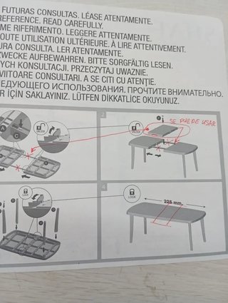Tavolo da pranzo per giardino SP Berner Shaf