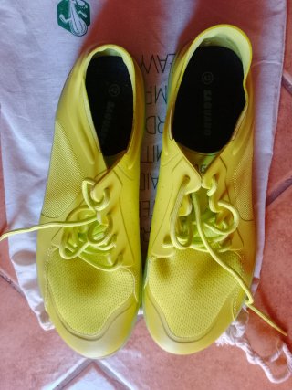 Zapatillas Saguaro Hombre Talla 42 verde fosforito
