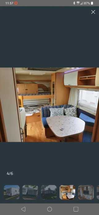 Caravana knaus sudwind 550FSK  3 ambientes.
