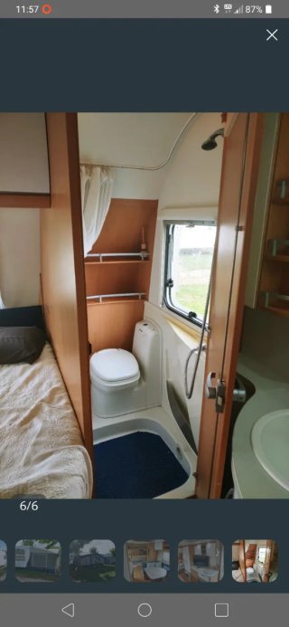 Caravana knaus sudwind 550FSK  3 ambientes.