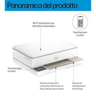 Stampante HP Envy bianca