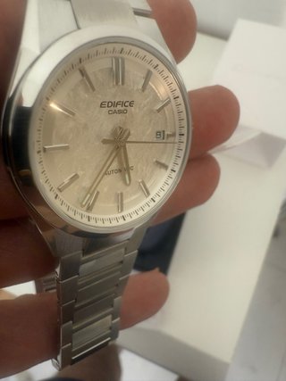 Casio Edifice Automático Madre Perla 38mm full set
