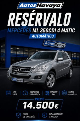 Mercedes-Benz Ml 350cdi 4 matic