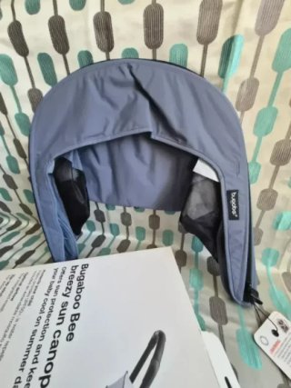 capota ventilada bugaboo bee 6 azul costero NUEVA