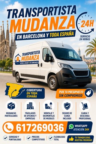 TRANSPORTES Y MUDANZAS BCN Y TODA ESPAÑA