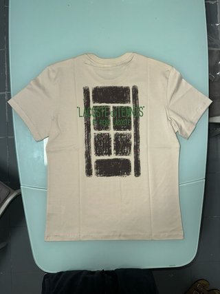 T-shirt Lacoste Bege Tamanho L