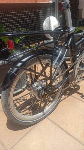 Bicicleta Plegable Quipplan Q10 Negra