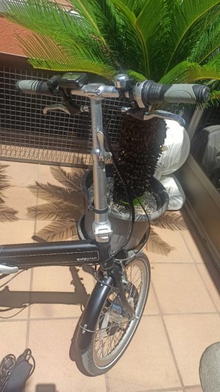 Bicicleta Plegable Quipplan Q10 Negra