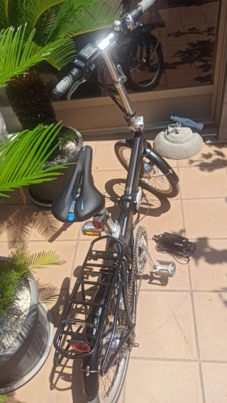 Bicicleta Plegable Quipplan Q10 Negra