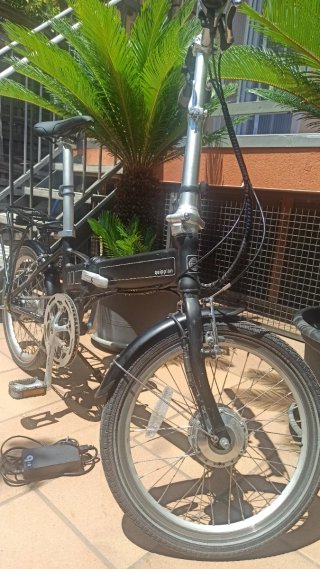 Bicicleta Plegable Quipplan Q10 Negra