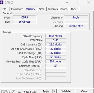 Intel i5 10400F + Corsair 1x16GB DDR4 3200 + B560M