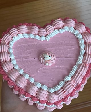 Joyero Tarta Corazón Hello Kitty Rosa