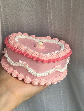 Joyero Tarta Corazón Hello Kitty Rosa