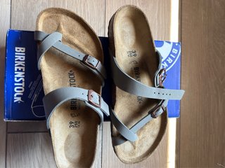 Birkenstock Mayari 39 Grigio stone regular fit