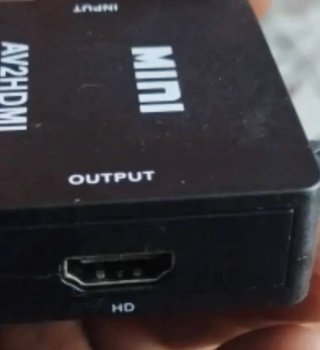 Nuevo Mini AV a HDMI Convertidor 1080P PS1/2/3 Wii