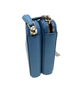 Bolso Prada Micro Triangle Azul