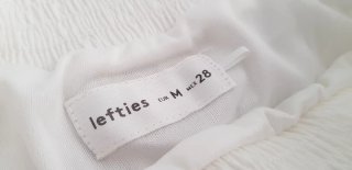 Falda larga blanca estilo ibicenco Talla M