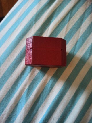 Anillo Cartier Rojo y Dorado
