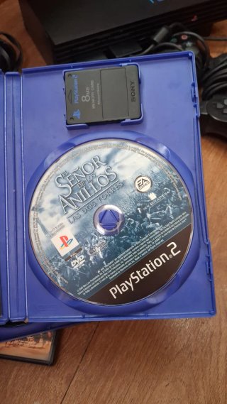 PlayStation 2 Fat Negra + Accesorios. +3 Juegos.
