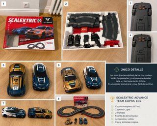 Scalextric Advance Team Cupra 1:32 Completo