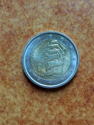 Moneta 2 Euro2025 Vespucci