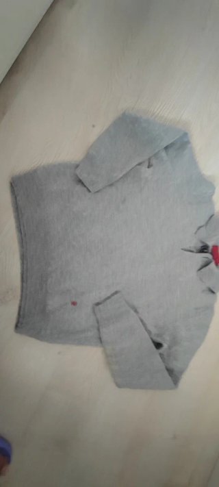 Jersey Lana Merino CH Mujer Gris