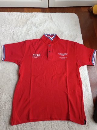 Camisa Polo Hackett 59 Aston Martin