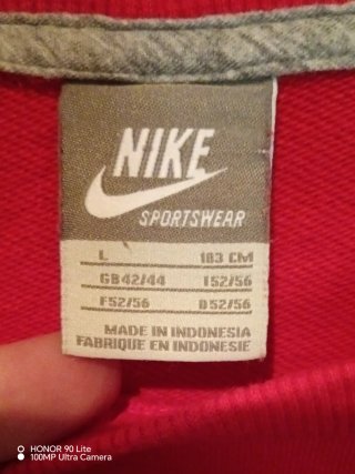 Sudadera Nike Vintage Roja