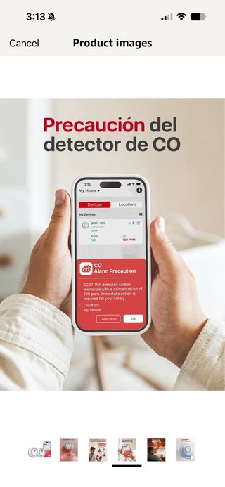 X-Sense Smart Smoke and Carbon Monoxide Detector W