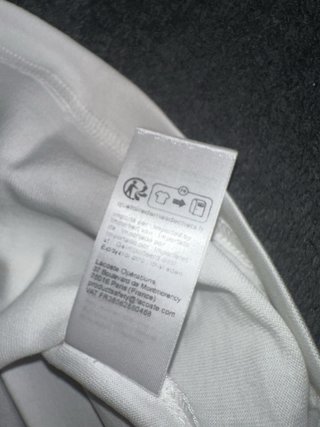 T-shirt Lacoste M Branco ()