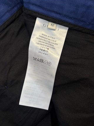 Pantalones Gucci Azul Talla 52