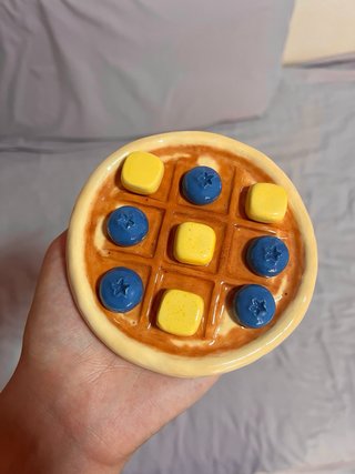 Juego 3 en raya pancake