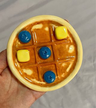 Juego 3 en raya pancake