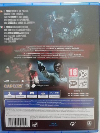 Resident Evil 2 PS4