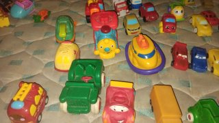 Lote de coches de juguete