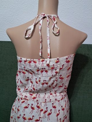 Mono corto flamenco talla única