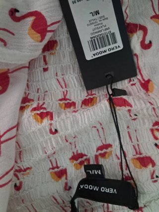Mono corto flamenco talla única