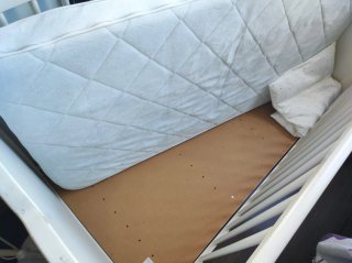 Cuna blanca Ikea Hensvik 120x60