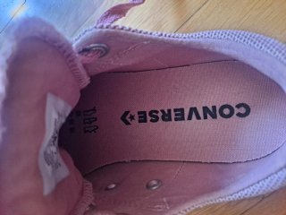 Zapatillas Converse Niña Rosa Talla 25